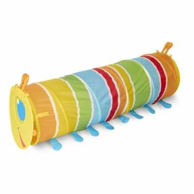 Kinder  Gekleurde rups speeltunnel 144 cm speeltent