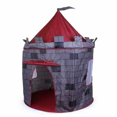 Kinder  Grijze kasteel speeltent