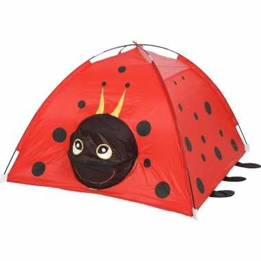 Kinder speelgoed speeltent lieveheersbeestje dier/insect 120 x 120 x 80 cm