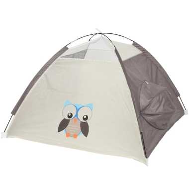 Kindertenten/speeltenten uilen thema 120 x 120 x 80 cm