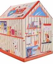 Kinder speelgoed speeltent dierenwinkel 102 cm